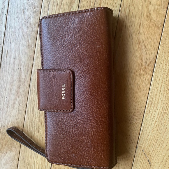 Fossil leather wallet